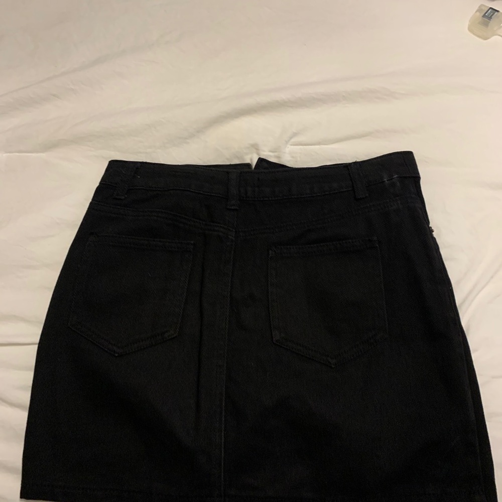 Black Jean skirt - Picture 3 of 3